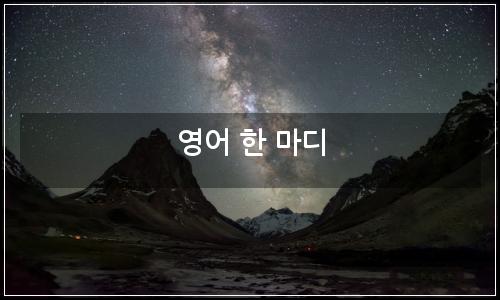 오늘의 이미지